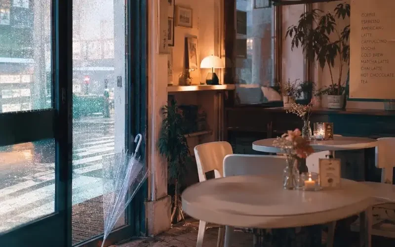 《雨巷咖啡屋》大结局解读：那把伞最后为什么留在了店里？ - 魔改短剧在线资讯配图